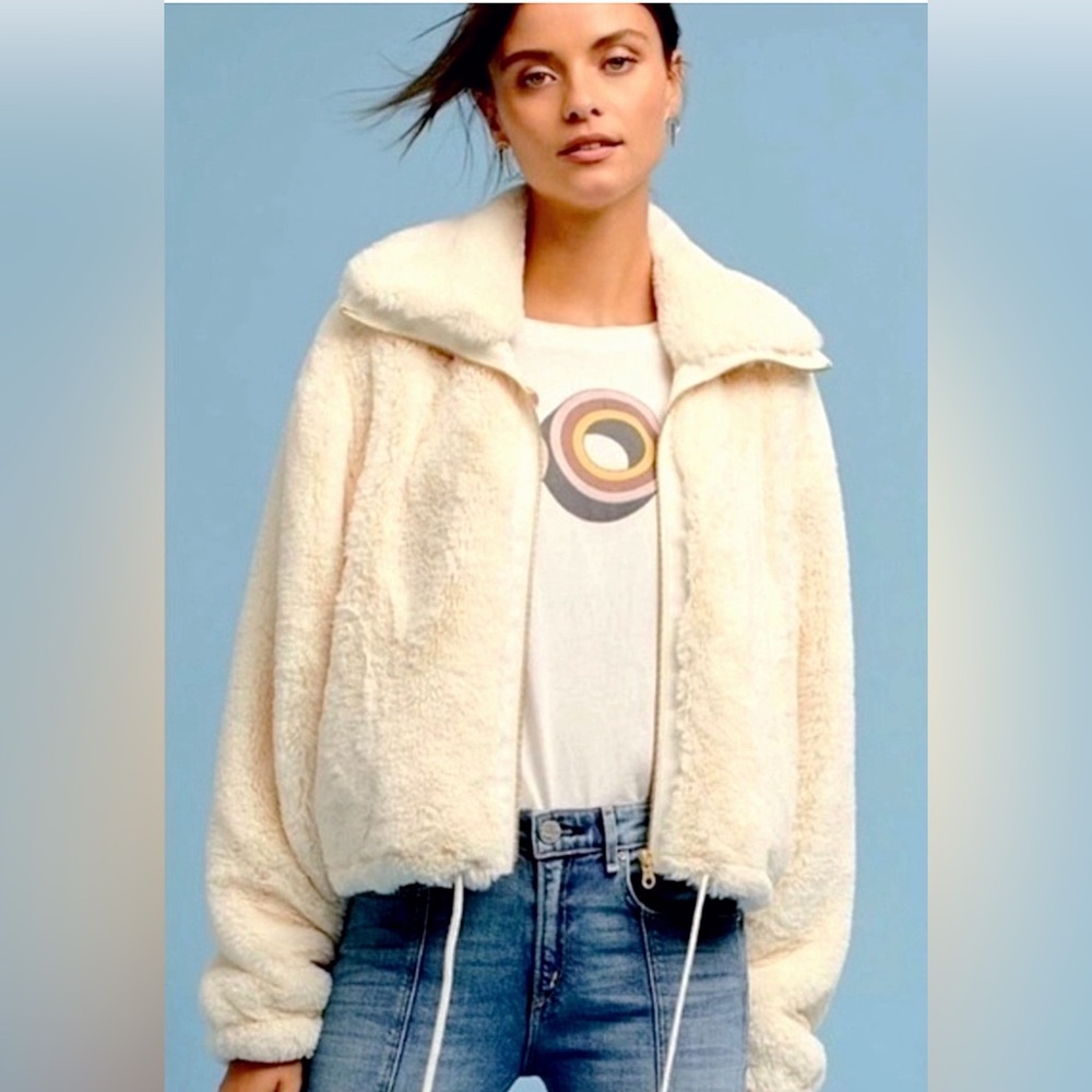 Anthropologie Elevenses Faux Fur - Picture 7 of 7